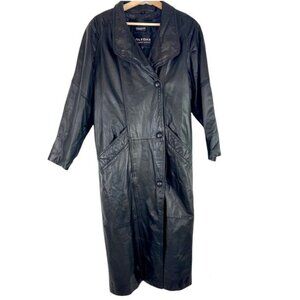 Vintage Wilson’s Leather Snap Pea Coat Insulated